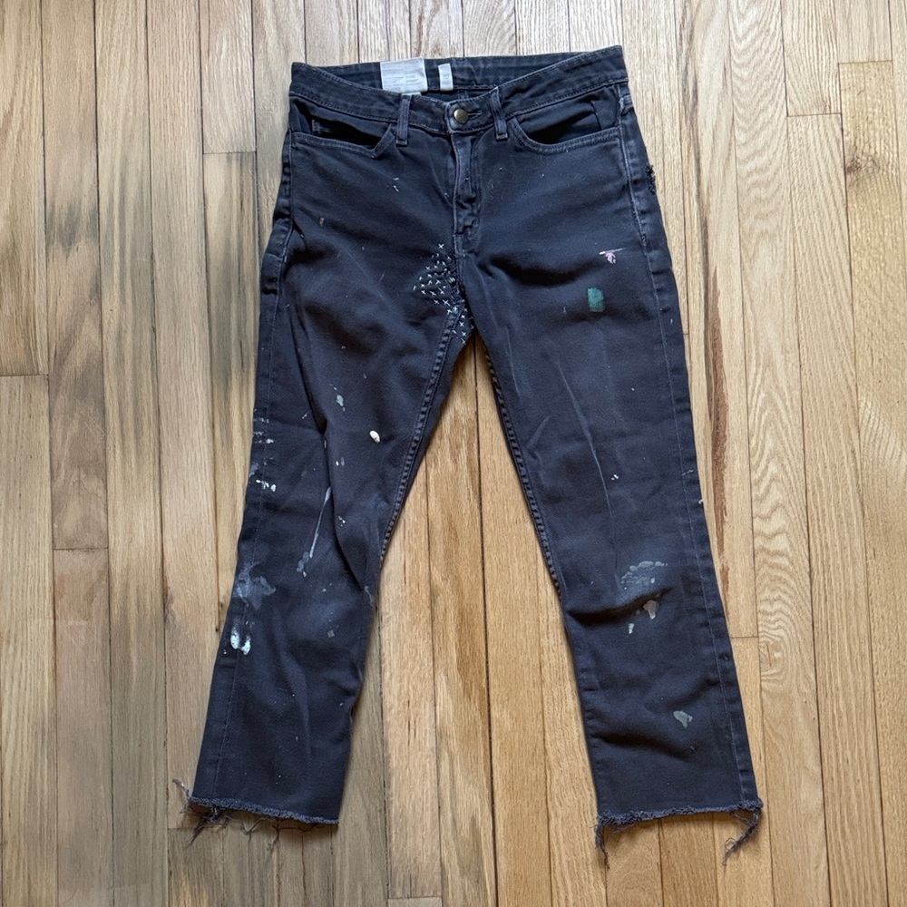 Distressed Artist’s Jeans